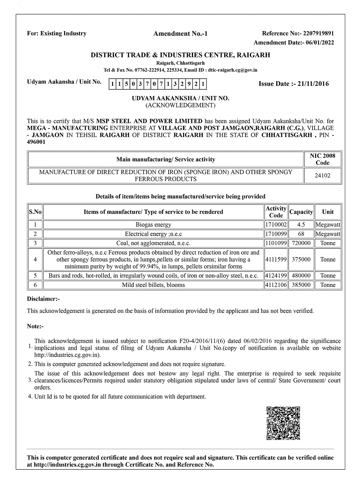 NABL Accreditation Certific